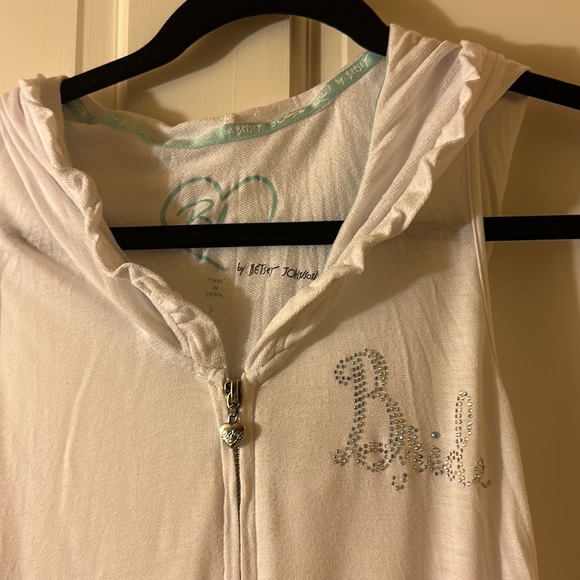 Blue by Betsey Johnson Bride Romper nwot - Picture 2 of 5